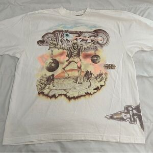 Cactus Jack by Travis Scott Cream Graphic Tee